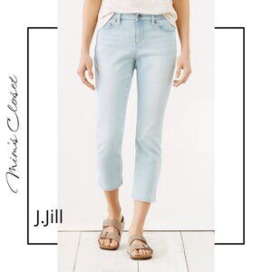 J.JILL Denim Authentic Fit Cropped Jeans - Size 12 Regular